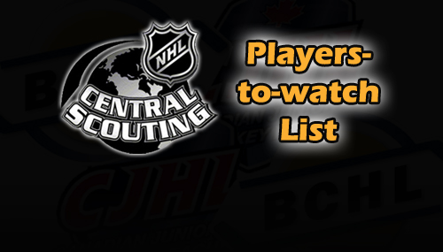 nhl scouting list